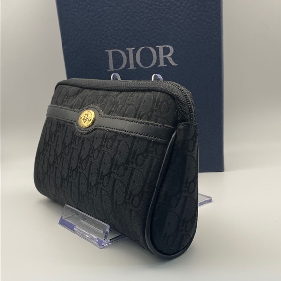 🎁 Dior Black Monogram Clutch Full Inclusion - Picture 3 of 11